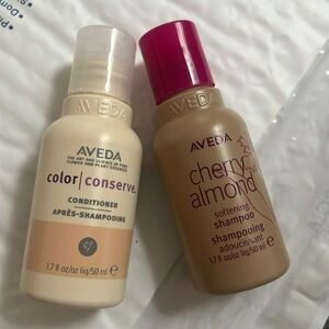 Aveda cherry almond softening shampoo 1.7oz ➕color conserve conditioner …